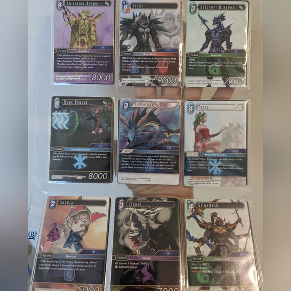 COPY - Final fantasy cards collection 78 pcs - Picture 2 of 16